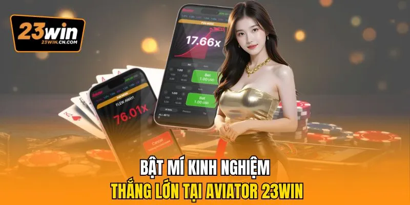 Aviator 23Win - Thiên Đường Giải Trí, Chơi Nhanh Thắng Lớn 3 Bật mí kinh nghiệm thắng lớn tại Aviator 23Win