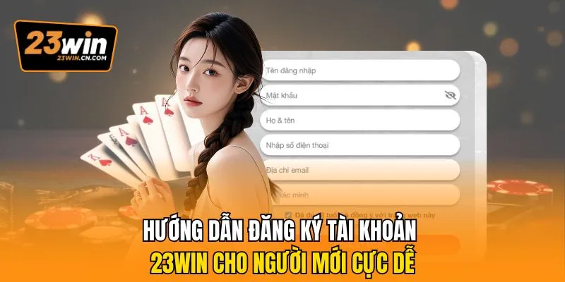 Trang Chủ 6 Hướng dẫn đăng ký tài khoản 23win cho người mới cực dễ