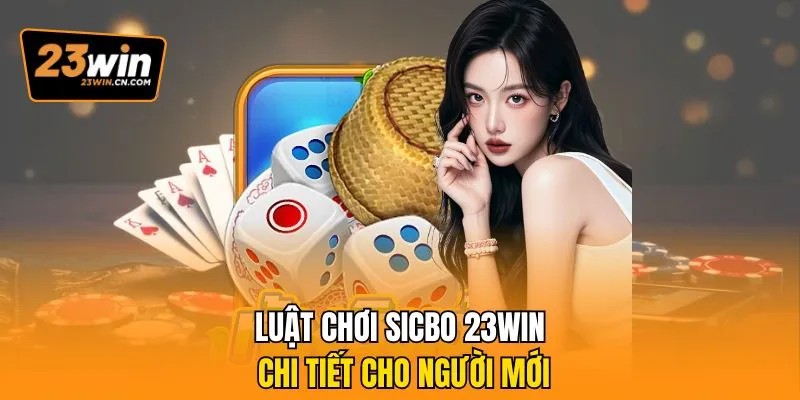 Sicbo 23Win - Cách Vận Hành, Cửa Đặt Và Quy Trình Cược 2 Luật chơi Sicbo 23Win chi tiết cho người mới