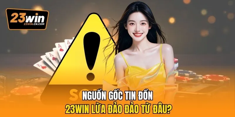 23win Lừa Đảo Và Những Sự Thật Kinh Hoàng Lần Đầu Hé Lộ 1 Nguồn gốc tin đồn 23win Lừa Đảo đảo từ đâu?